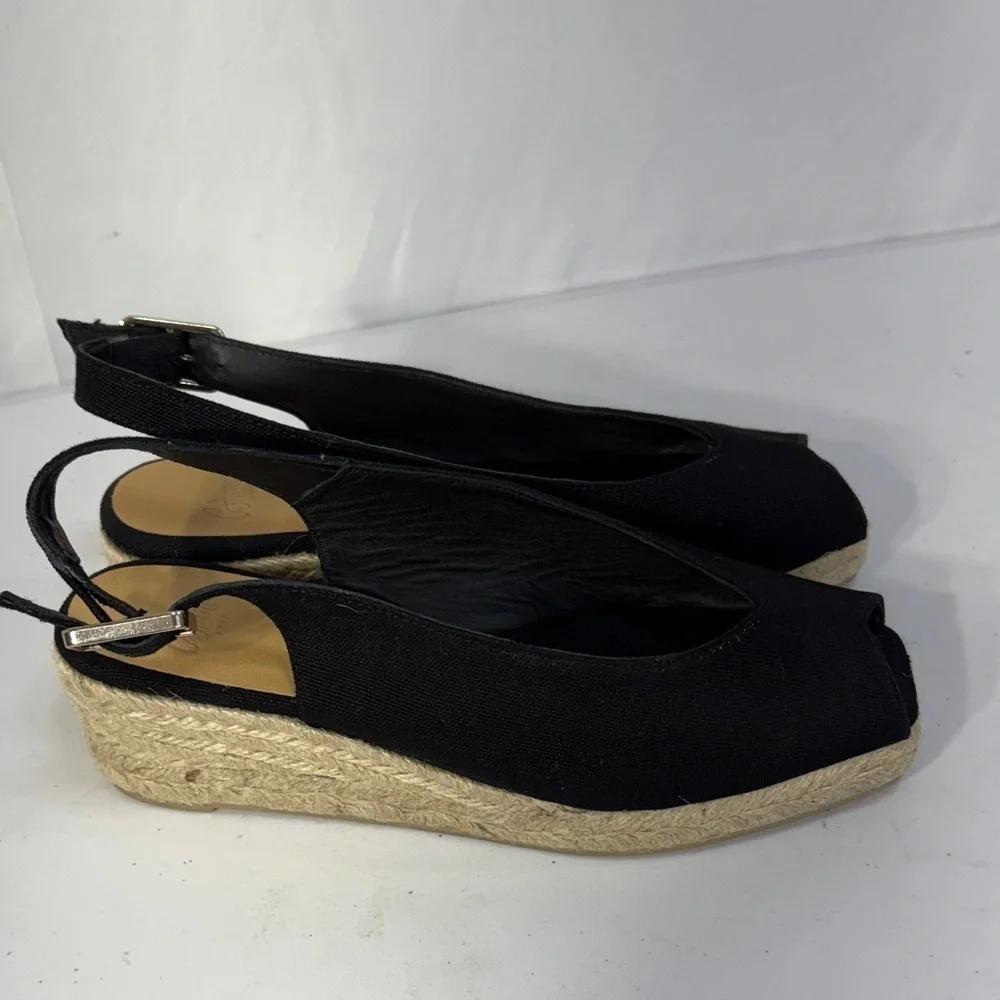 🦤Castaner sling back Espadrille Wedges